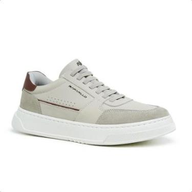 Imagem de Sapatênis Rafarillo Off White Leve com Solado em Borracha 3703_03OW-Masculino