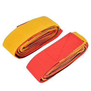 Imagem de Ymiko 1 par de Equipamentos para Esportes Ao Ar Livre, Cinto de Corrida Com Pernas para Vários Jogadores, Equipamento de Jogo Interativo para Construção de Equipes (Leggings para 8 pessoas (1 par))