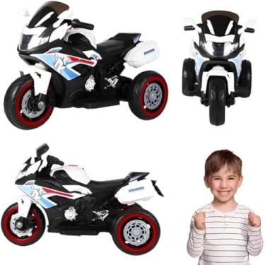 Imagem de Mini moto esportiva eletrica para criancas, anda rapido e segura,divertida