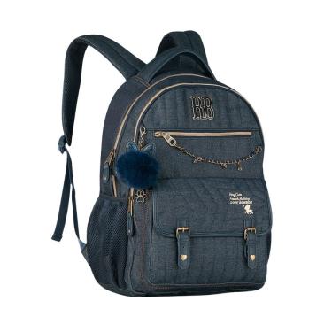 Imagem de Mochila Costa Jeans Rebecca Bonbon Escolar Juvenil