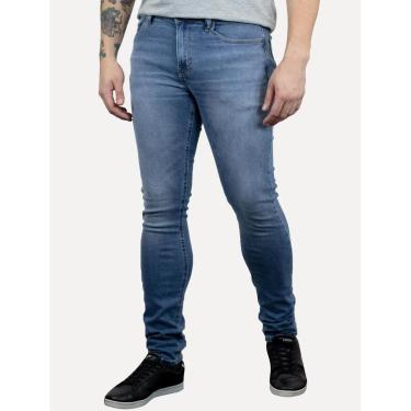 Imagem de Calça Levis Jeans Masculina 510 Skinny Washed Azul Médio-Masculino