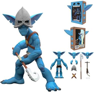 Imagem de Plunderlings Plunderlong Berserker Pyke, Lone Coconut Action Figure, Tall Explorer Goblins, Unique New Character Line with Advanced Articulation, Swappable Parts & Cross-Compatible Gear