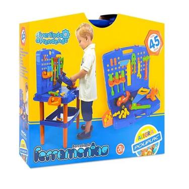 Imagem de Brinquedo Maleta Bancada de Ferramentas - Poliplac
