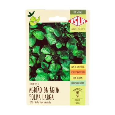 Imagem de Kit Semente de Agrião Água Folha Larga 0.12g + Semente de Cenoura Nantes 0.35g Isla