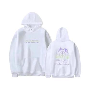 Imagem de Moletom Unissex Oversize De Manga Longa Com Capuz De Veludo Grosso Rou