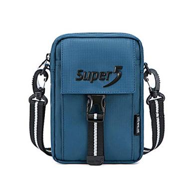 Imagem de Bolsa transversal para mulheres e homens com bolso Padrão de listras letras Zíper Bolsas ombro multi propósito BolsasCarteiras uso diário viagens comp