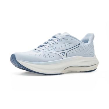Imagem de Mizuno Tênis feminino Wave Inspire 22, Água antiga/branco, 41