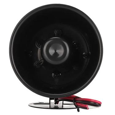 Imagem de GLOGLOW Buzina de Sirene de Alto Decibéis de 15W, Material ABS, Som de Alarme Alto de 110DB, Sirene Com Fio para Alarmes contra Roubo e Sistemas de Segurança