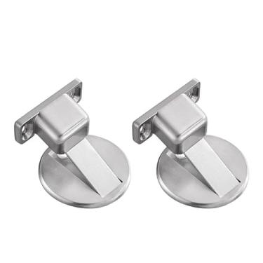 Imagem de Fecho magnético de porta em aço inoxidável – com amortecedor, fechadura silenciosa para uso doméstico e no escritório(2)