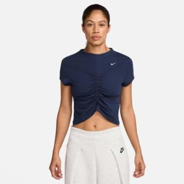Imagem de Camiseta Cropped Nike Sportswear Chill Knit Feminina-Feminino