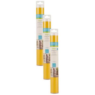 Imagem de Rolinhos de vinil Cricut Premium Permanent Maize, pacote com 3 rolos d