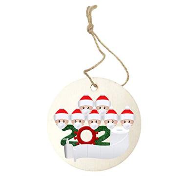 Imagem de Decoração Nova de Árvore 2020 Sobreviveu à Casa Enfeite Suspensão Familiar Significado Comemorativo Bom Presente