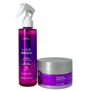 Imagem de KIT Mascara + Fluido Liso Magico - Lowell