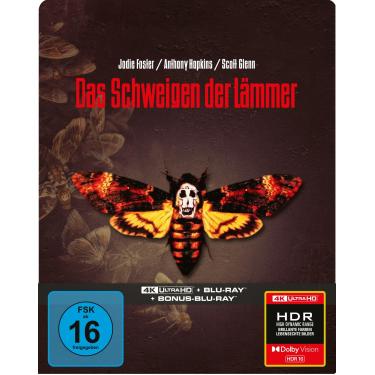 Imagem de Das Schweigen der Lämmer - Limitiertes SteelBook (4K Ultra HD+Blu-ray+Bonus-Blu-ray) [Alemania] [Blu-ray]