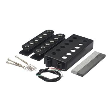 Imagem de oshhni Kit de Captadores Double Coil para Baixo de 6 Cordas - Peça de Reposição para Guitarra - Alto Potência - Acessórios para Baixo