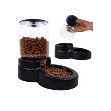 Imagem de Comedouro Automático para Cães e Gatos Pequenos/Baby - Capacidade 1kg, Alimentador Automático Seguro e Prático