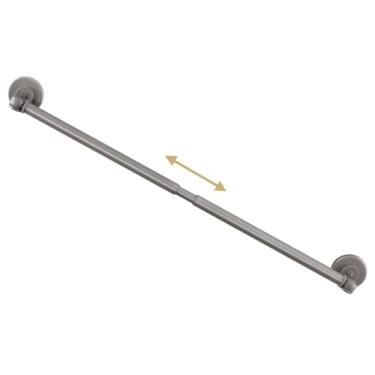 Imagem de H.VERSAILTEX 1 pacote com varões magnéticos de cortina para portas de metal, multiuso, aparelhos ajustáveis para ferro e aço, suporte magnético para barra de toalha de 40,6 cm a 71 cm, diâmetro de 1/2