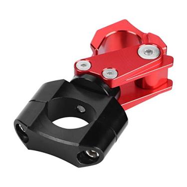 Imagem de Estink Gancho de Guidão para Moto Porta-Bagagem de Viagem Gancho de Armazenamento para Capacete Com Liga de Alumínio CNC para Guidões de 22-28mm/0,9-1,1 Pol (Vermelho)
