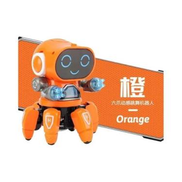 Imagem de Robô Dançante LED Octopus Para Crianças Com Música, Brinquedo Educativ