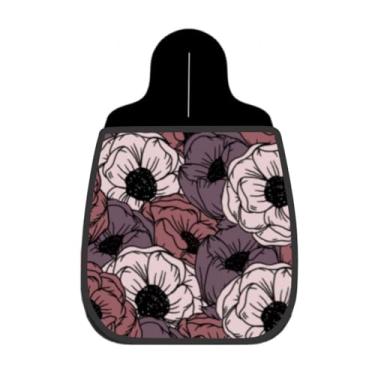 Imagem de Lixeira De Carro Organizador Lixinhocar Anêmonas Tons Pastel