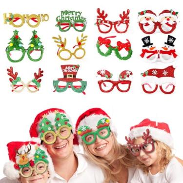 Imagem de Armas de Óculos Festa com Glitter Decorações Props Cabine Fotos Fantasia Suprimentos Jogo Férias Adequado para Adultos Presentes Divertidos Decoração