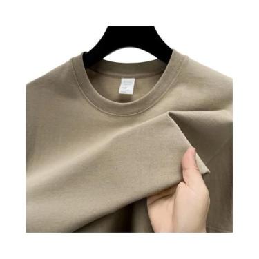 Imagem de Camiseta De Algodão plus Size Para Homens E Mulheres, Verão, Respiráve