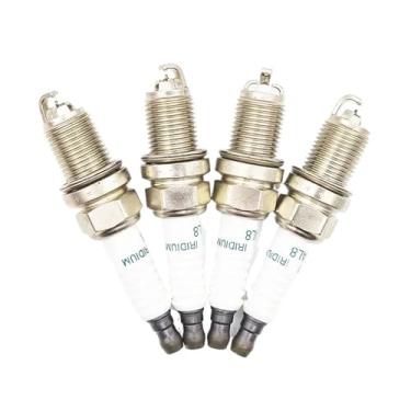 Imagem de LNNDML 4 peças 90919-01284 FK16BR-AL8 velas de ignição de irídio duplo peças automotivas velas de ignição