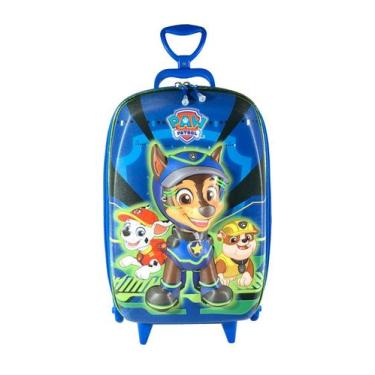 Imagem de Mochila de Rodinhas Patrulha Canina 3D Infantil Chase Spy - Diplomata,