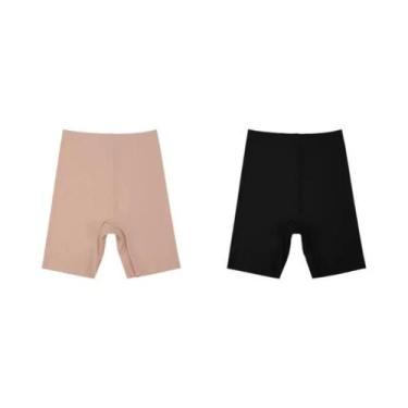 Imagem de Calcinhas Longas Sem Costura De Cintura Alta Para Mulheres, Confortáve