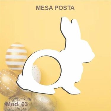 Imagem de Porta Guardanapos Páscoa MDF Premium Mod.03 - RM Laser Art's