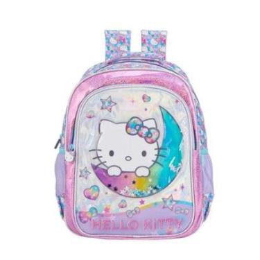 Imagem de Mochila Escolar 40cm Hello Kitty S 15392 Xeryus-Unissex