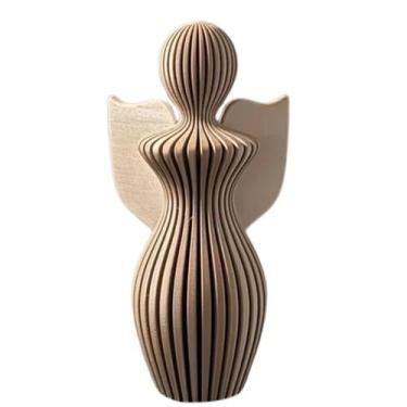 Imagem de Anjo Minimalista Decorativo  Escultura Moderna para Ambientes - 3D Ver