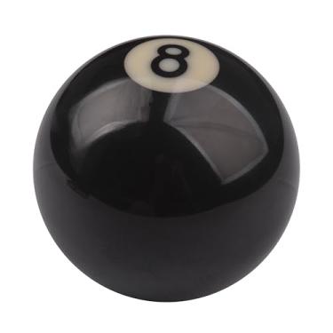 Imagem de TSudoku Botão de câmbio de bola de sinuca preto 8 manípulos alavanca de câmbio estilo legal para a maioria dos veículos de transporte automático manual, TA14, preto 8