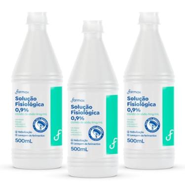 Imagem de KIT 3 Soro Fisiológico 0,9% 500ml