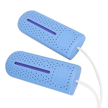 Imagem de Cryfokt Desumidificador Elétrico Rápido para Sapatos, para Dormitório Doméstico, Aquecimento de 360 ​​graus para Todos Os Sapatos, Material ABS + PC (Azul)