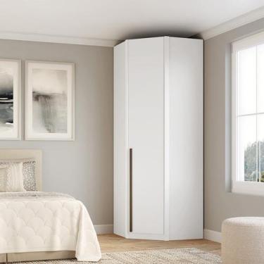 Imagem de Guarda-roupa de Canto 100% MDF 1 Porta Altezza - Belmax