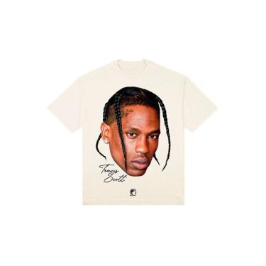 Imagem de Camiseta Face Oversized Travis Tamanho:P;Cor:-Masculino