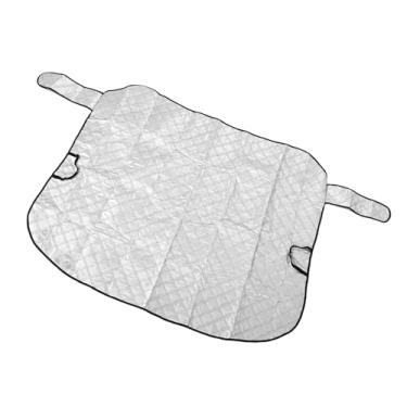 Imagem de Fabater Todas As Estações do Carro Pára-brisas Capa de Neve Borda Magnética Protetor de Inverno para Sedans e Suvs 56.7x46.1in