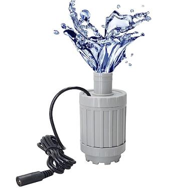 Imagem de TALFIT Bomba submersível de 500 GPH, bomba de água solar, bomba de água ultra silenciosa com cabo de alimentação de 4 metros para aquário, lagoa, tanque de peixes, bomba hidropônica, fonte de quintal