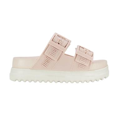 Imagem de Tamanco Mini Melissa Cozy M-Lover Platform I Bege/Rosa