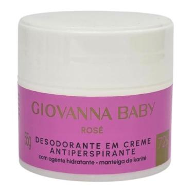 Imagem de Desodorante Creme Rosé 72h Giovanna Baby 55g