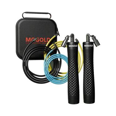 Imagem de Conjunto De Corda De Pular Com Peso Unissex Para Adultos MOGOLD Equipa