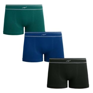 Imagem de Kit 3 Peças Cueca Boxer Infantil sem Costura Zee Rucci, G