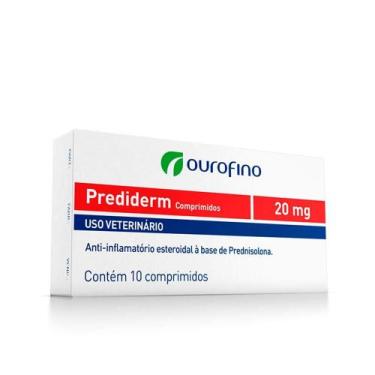 Imagem de Anti-Inflamatório Ourofino Prediderm 10 Comprimidos para Cães - Ouro f