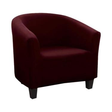 Imagem de Capa Protetora Elástica De Spandex Estampada Para Poltrona Club, Poltr