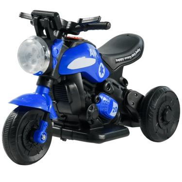 Imagem de Moto Elétrica Infantil Zippy Toys First Custom Azul 6V