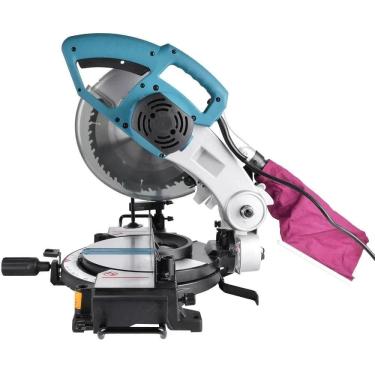 Imagem de Serra de Esquadria 255Mm Industrial 1500W Coletor de Pó Morsa Lâmina MLS100 110V Makita