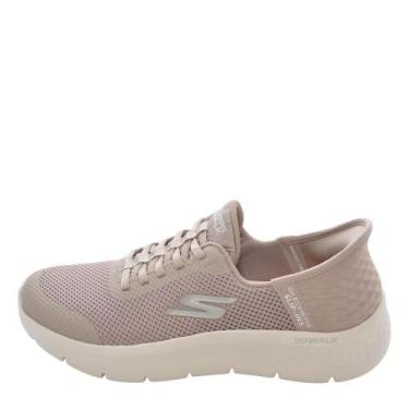 Imagem de Tênis Feminino Skechers Go Walk Flex Grand Entry REF: 124836-TPE, Taup
