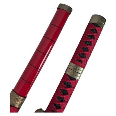 Imagem de Espada Katana Led Zoro Sandai Kitetsu One Piece Com Suporte - GS
