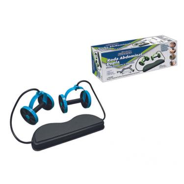 Imagem de Roda Abdominal DupLaranja com Suporte Western